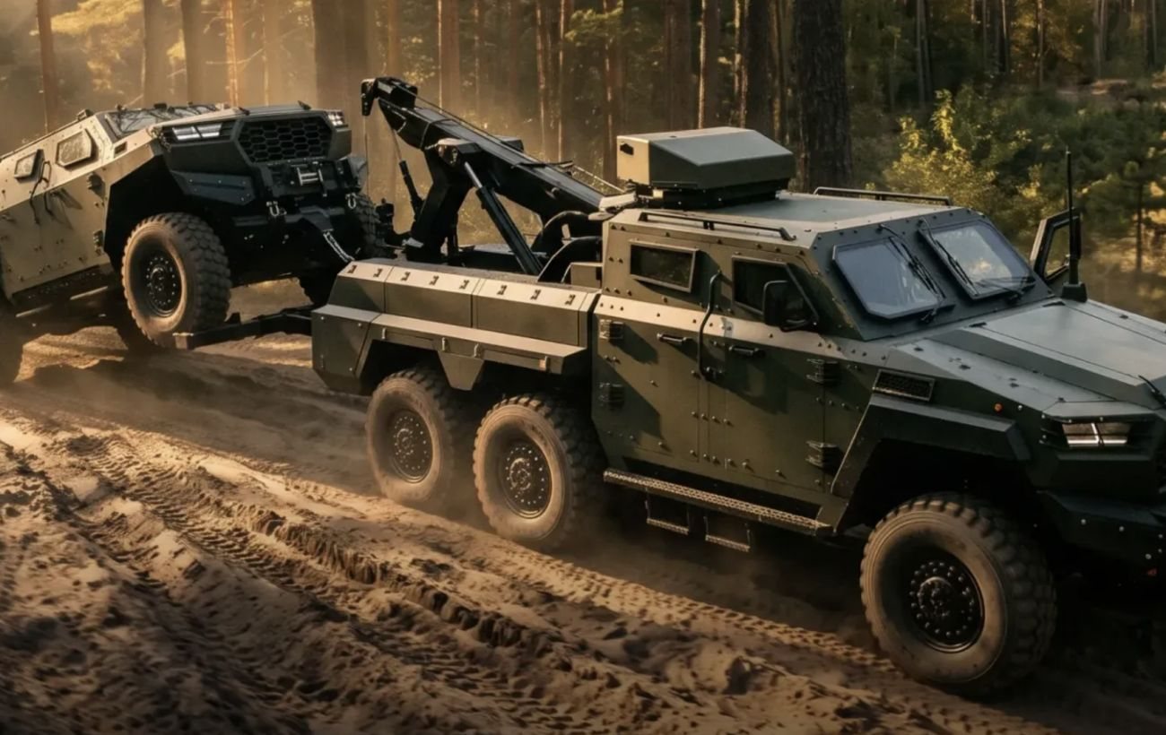 Міноборони кодифікувало броньований тягач INGUAR-4 для евакуації техніки