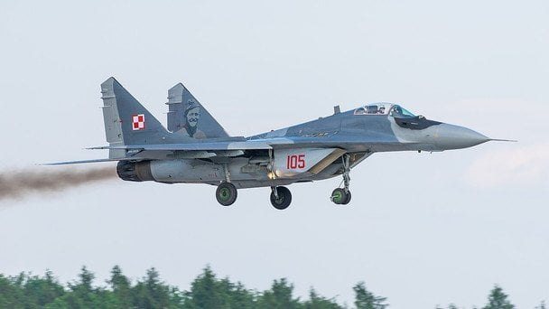 Польща отримала запит від країни НАТО щодо винищувачів МіГ-29, призначених для України